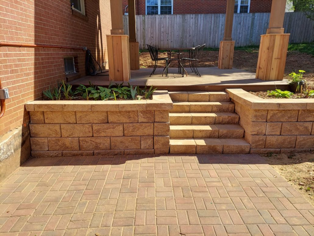 stone walkway